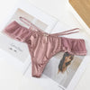String-Satin-Sexy-Romantique-Bois-De-Rose