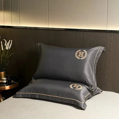 Taie-d-oreiller-satin-de-luxe-gris-pierre