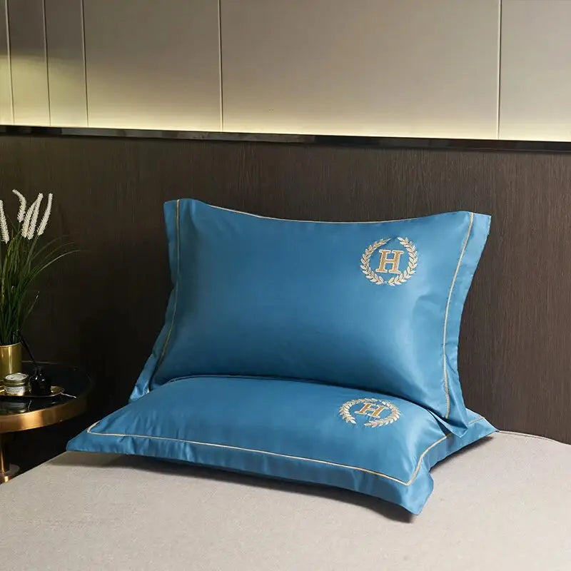 Taie-d-oreiller-satin-de-luxe-satin-indigo