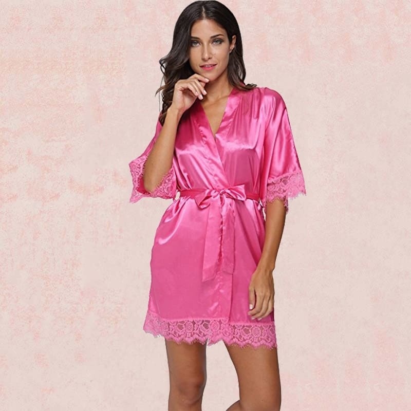 Robe Kimono Satin.