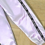 Pantalon Satin Violet - Vignette | Création Satin