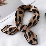 Bandana Satin Leopard - Vignette | Création Satin