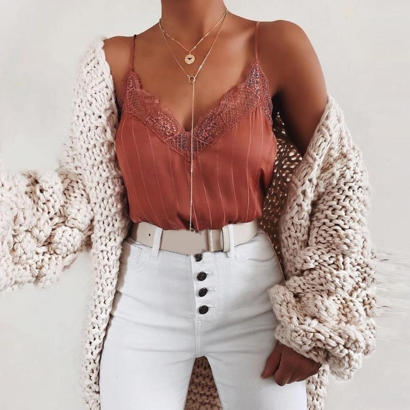 Caraco Satin Orange.