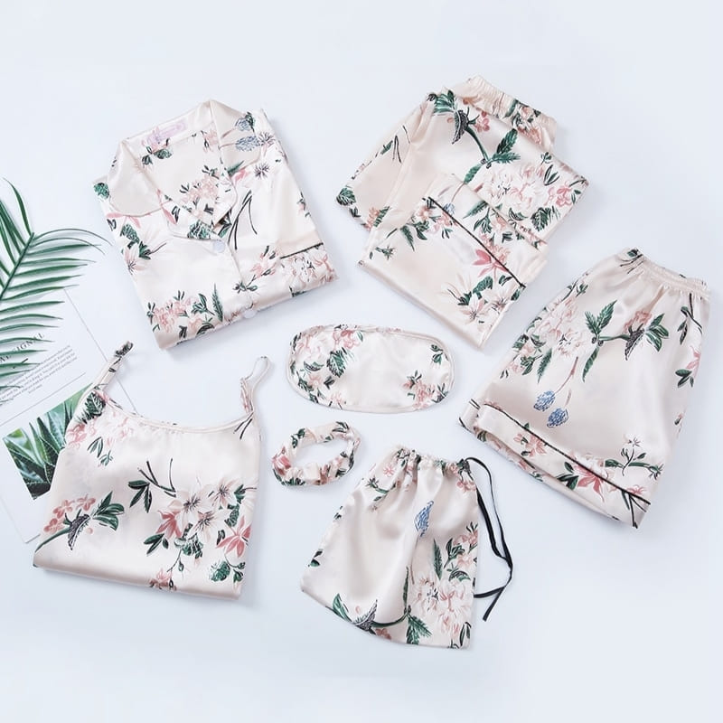 Ensemble De Pyjama Satin.