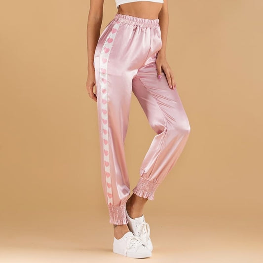 Pantalon Satin Coeur.