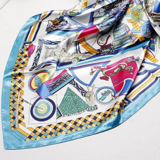 Foulard Satin Imprimé Art.