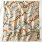 Bandana Satin Beige - Vignette | Création Satin