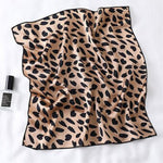 Bandana Satin Leopard - Vignette | Création Satin