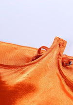 Robe Satin Chemisier - Vignette | Création Satin