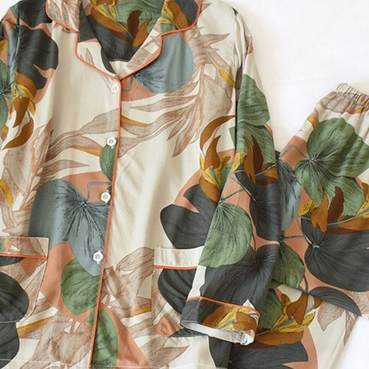 Pyjama Satin Pour Femme.