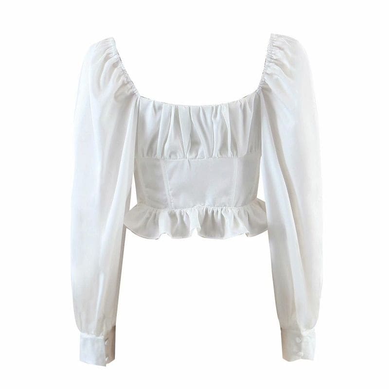 Blouse Satin Bohème chic