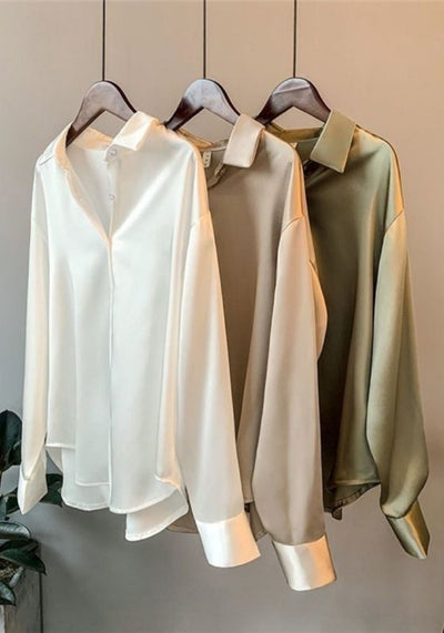 Chemise Jersey Chemisier Femme Chemisier Manches Élégant Blanc Coloré Slim 31337 Chemise Jersey Chemisier Femme Chemisier Manches Élégant Blanc Coloré Slim 31337