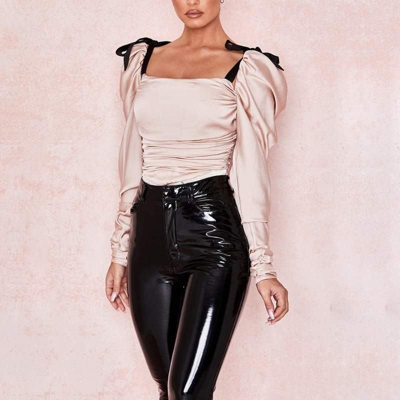 Body Satin Noeud Pas Cher.