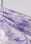 Robe Longue Violette fleur