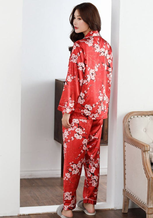 Pyjama Rouge Satin