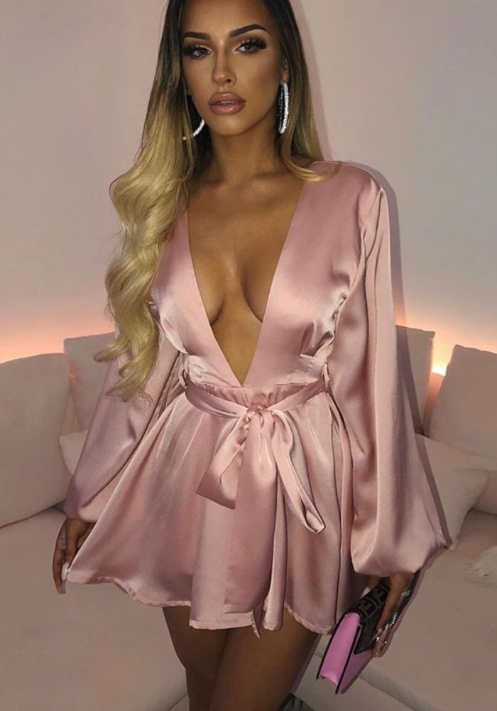 Robe Rose Clair