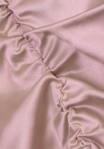 Robe Satin Rose Moulante - Vignette | Création Satin